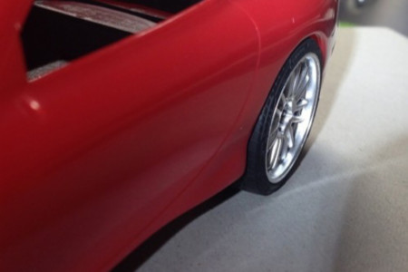 リアホイールのアライメント