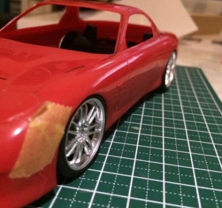 前後アライメント調整完了