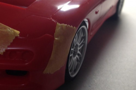 フロントホイールのアライメント