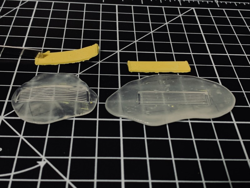 歪んで複製されたパーツ